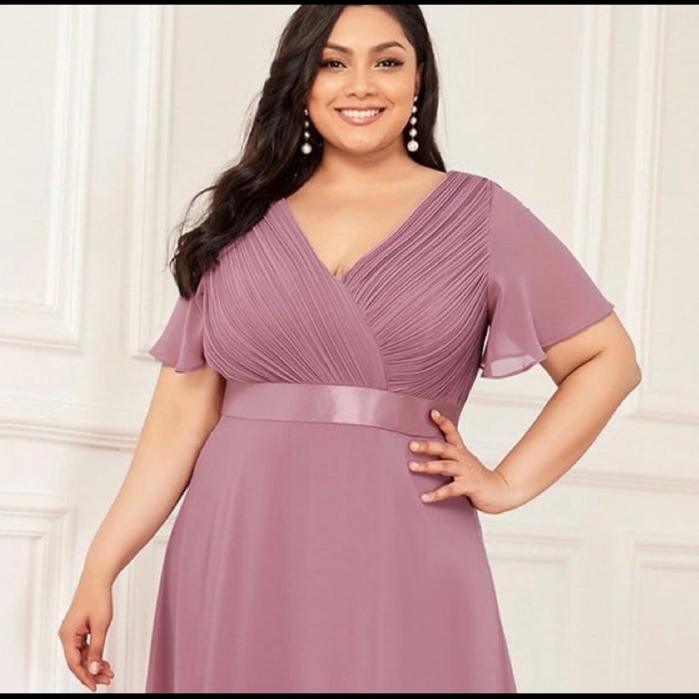 Ever Pretty Mauve Evening Dress